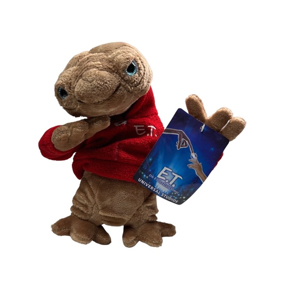 Universal | Toys | Universal Studios Et Red Hoodie Plush | Poshmark